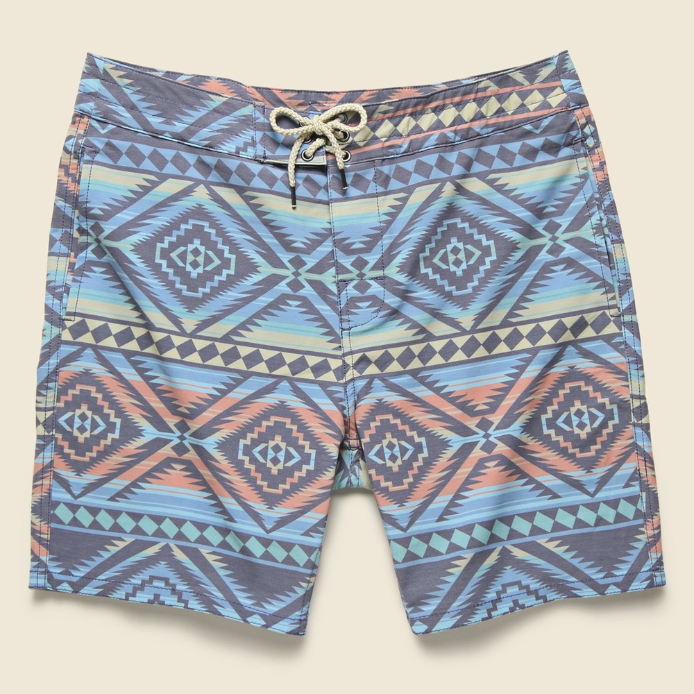 Faherty | Classic 7" Boardshorts | Aleutian‎ Coast | Men’s Size 42